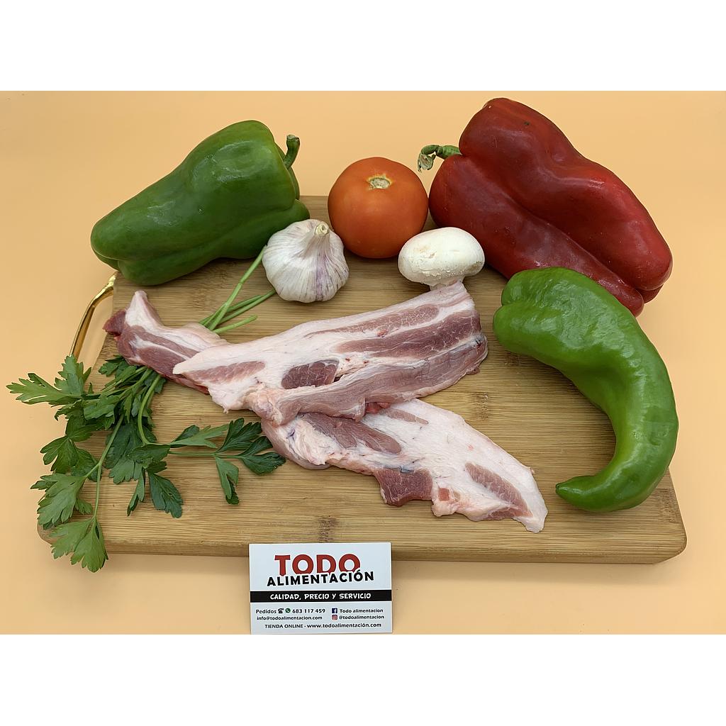 PAPADA DE CERDO FILETEADA 